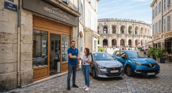 Découvrez les meilleures offres de location de voiture à Nîmes